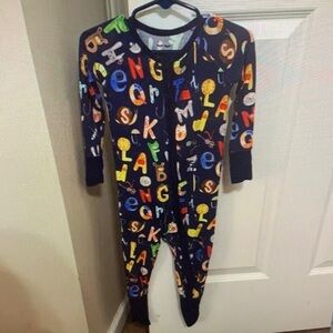 Colorful Alphabet Kids One Piece